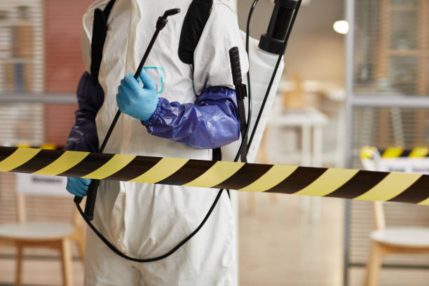 Professional Blood Cleanup technician working in Charlottesville, VA